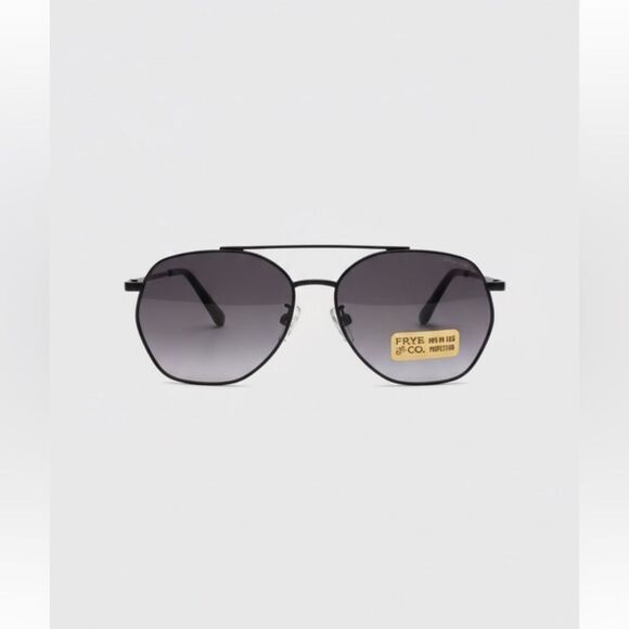 Frye Black Aviator Sunglasses - Picture 2 of 9